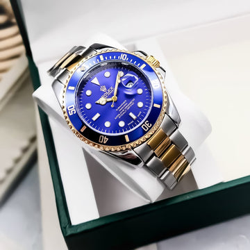 Rolex Submariner automatic and mechanical watch, in stainless steel, with calendar.