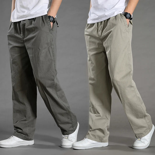 Men’s Cargo Pants – Cotton, Large Size & Workwear Style