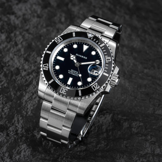 Silver Rolex Submariner