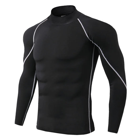 Men’s Compression Gym Shirt – Quick Dry & Performance Fit