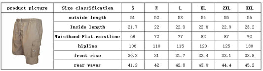 2024 New cargo shorts Fashion casual shorts Running shorts