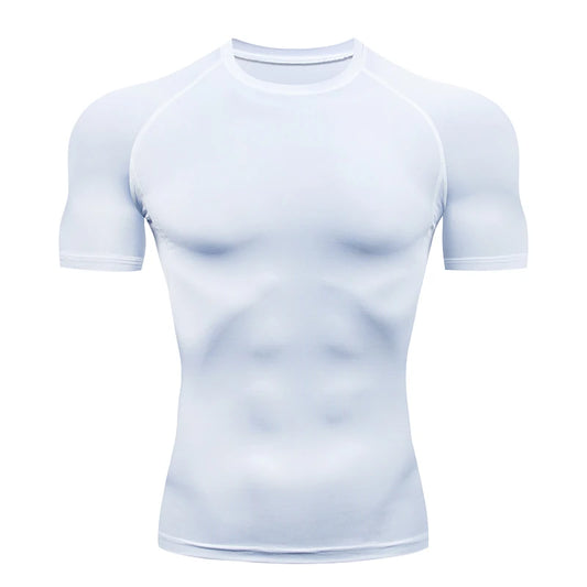 Men’s Athletic Compression T-Shirt – Breathable & Quick Dry