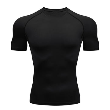 Men’s Athletic Compression T-Shirt – Breathable & Quick Dry