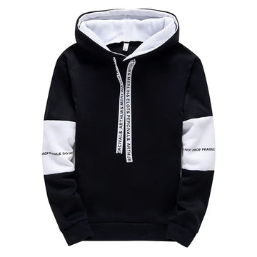 Men’s Hoodie – Casual Print, Hip Hop Style & Comfortable Fit