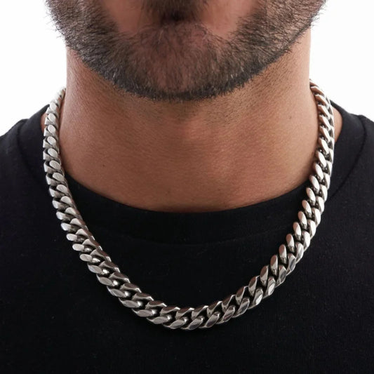 Urban Steel Link Chain – Hip Hop Stainless Necklace
