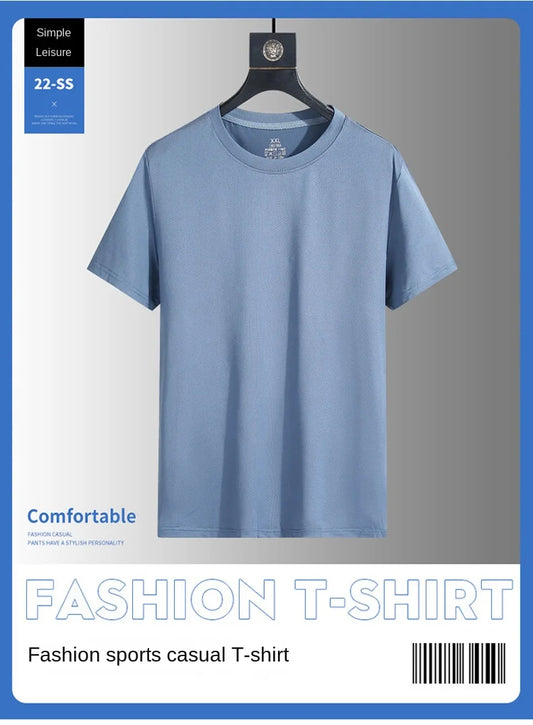 Men’s NASA T-Shirt – Ice Silk, Quick Dry & Breathable