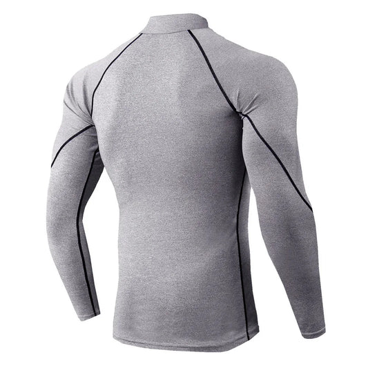 Men’s Compression T-Shirt – Long Sleeve, Quick Dry & Fitness Fit