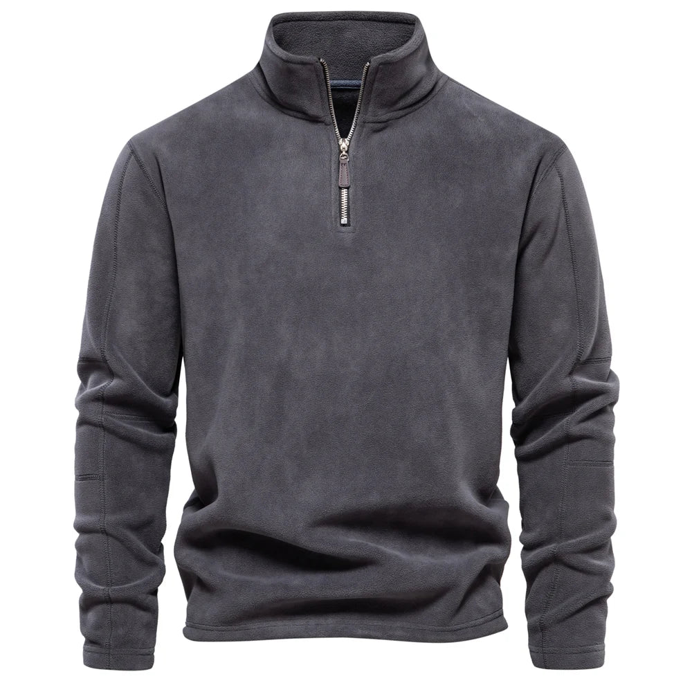 Men’s Fleece Jacket – Thick, Warm & Soft Shell Design