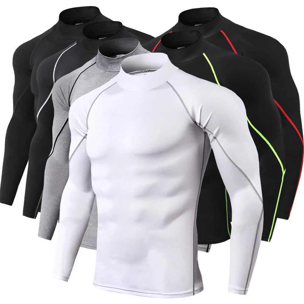 Men’s Compression Gym Shirt – Quick Dry & Performance Fit