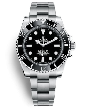 Silver Rolex Submariner